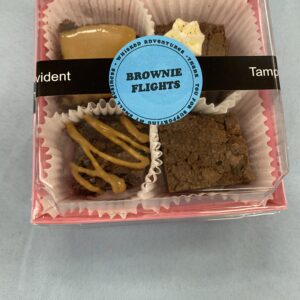 Brownie Flight - Four Fudgy Detinations